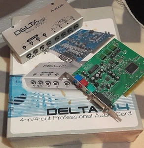 Scheda Audio M-Audio delta 44 PCI Express + breakout box - Foto 1 di 5