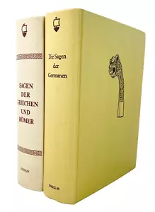 🐪 2x Sagen Sammlung Bücherpaket Altertum Helden Germanen Griechen Römer - Bild 1 von 16