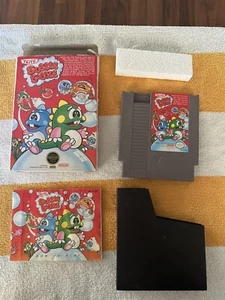 Bubble Bobble Nintendo NES CIB Complete Authentic - Picture 1 of 14