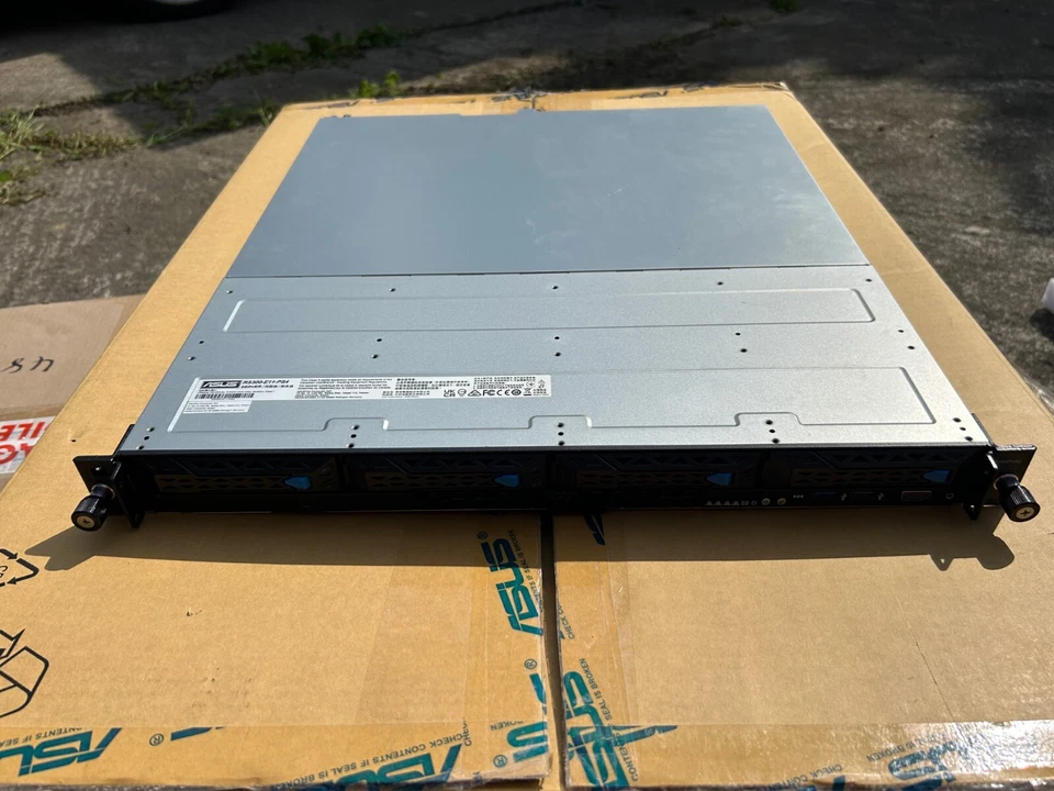 ASUS RS300-E11-PS4 Rack Server Xeon E-2314 16GB RAM 256GB NVMe - Image 1 of 4