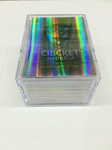 2007-08 Select Cricket Trading Cards Holofoil Parallel Card Set (120)-Quality&Ra