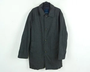 Abrigo Formal De Lana Mezcla MCNEAL Para Hombre UK 42 US EU 52 Gris - Imagen 1 de 5