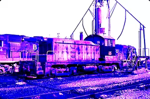 ORIGINAL AGFACHROME SLIDE CNJ SW-1 #1010 ELIZABETHPORT, NJ DECEMBER 1972 - Picture 1 of 1