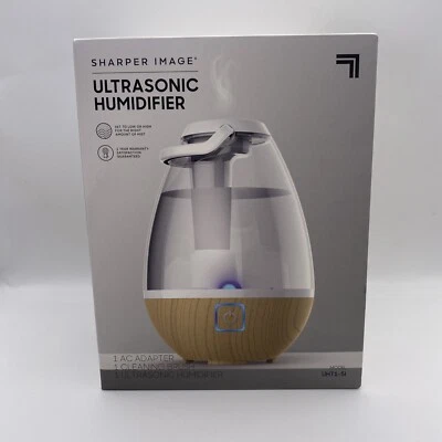 Sharper Image 0.4 Gallon Ultrasonic Cool Mist Humidifier W Auto Shut-Off - Image 1 of 4