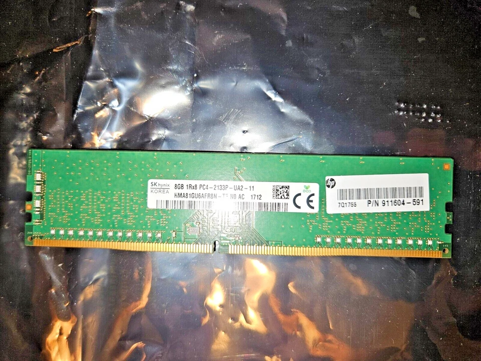 8GB DDR4-2400 MEMORY HP 911604-591 Equivalent Desktop RAM - Image 1 of 1