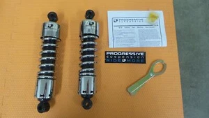 Progressive Suspension 412-4044C Shocks 412 for Harley-Davidson Sportster 883 12 - Picture 1 of 8