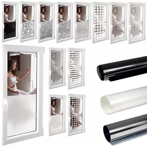 33€/m² MilchglasFolie Fenster-Folie Tönungsfolie 20cm x 30cm DIN A4 Sichtschutz - Bild 1 von 46