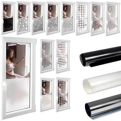 5€/m² Milchglasfolie Sichtschutzfolie Folie Fensterfolie Selbstklebend Fenster - Bild 1 von 4