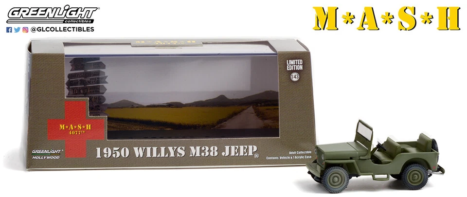 Willys Jeep M38 Militare 1950 - Greenlight 1/43