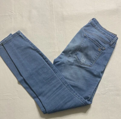 Pantalones de mezclilla Jessica Simpson para mujer talla 28 Light Kiss me súper ajustados Foto 1 de 4