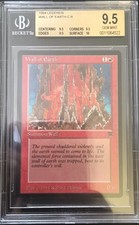 Wall Of Earth - BGS 9.5 - Legends - MTG  - Legacy - GEM MINT MTG - QUAD+