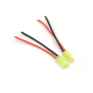 1pair Mini Tamiya Connector Male & Female 2pin Battery wire 16AWG.ac - Picture 1 of 6