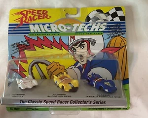 Speed Racer 3 Pack Mach 5 Micro-Techs Set 1994 Vintage Collector's Series - Picture 1 of 7
