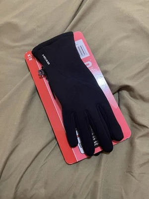 HEAD Women’s Touchscreen Running Gloves Black Size Medium NWT - Image 1 of 2