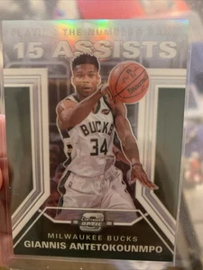 2019-20 Contenders Optic Playing the Numbers Game Giannis Antetokounmpo #26 NM+ - Bild 1 von 2