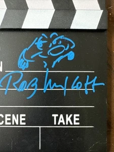 Rob Minkoff Re Leone Disney firmato schizzo autografato appendiabiti raro - Foto 1 di 4