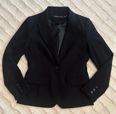 Mujer Ivanka Trump Blazer Chaqueta Negro 8 Foto 1 de 4