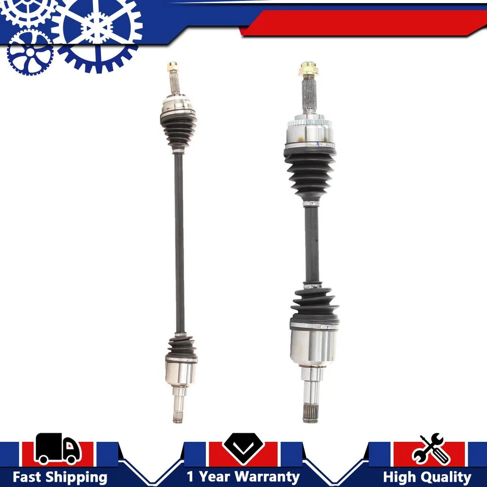 Medio eje articulaciones CV delanteras izquierda y derecha para Chrysler Sebring 1995-1999 2,0 L Foto 1 de 4