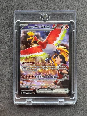 Klarins Ho-Oh EX 230/182 Pokémon Karmesin & Purpur Ewige Rivalen NM or Better - Bild 1 von 4