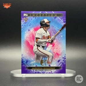 2024 Topps Inception Jackson Holliday RC #7 Purple Parallel /150 – Orioles - Picture 1 of 2