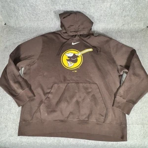 Sudadera con Capucha Nike San Diego Padres Para Hombre 3XL Marrón Swingin Fraile Logo ⚾️🔥⚾️🔥 - Imagen 1 de 4