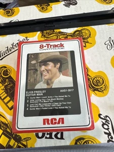 ELVIS PRESLEY "GUITAR MAN" 8-Track Tape New SEALED RARE - Foto 1 di 6