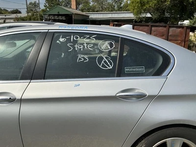 Driver Rear Side Door Electric Green Tint Fits 11-16 BMW 528i 854438 - Image 1 of 4