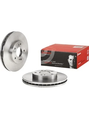 Brembo Disc Brake Rotor (Single) 280mm fits Nissan Skyline 2.5 R32 (09.5931.10) - Image 1 of 4
