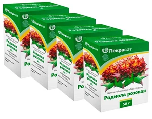 Rosenwurz Radice Dorata 4 X 50 G Rhodiola Rosea Lecra-Sjet ZOLOTY KOREN - Foto 1 di 6