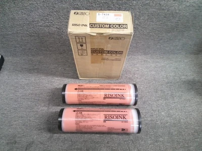 Tintas S-7438 nuevas genuinas RISO 2pk color personalizado G1 - Imagen 1 de 2