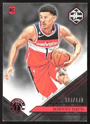 8996F 2022-23 Panini Chronicles #380 Johnny Davis Red #/149 - Image 1 of 2