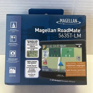 Magellan RoadMate 5635T-LM 5” GPS Navigator New Sealed - Picture 1 of 7