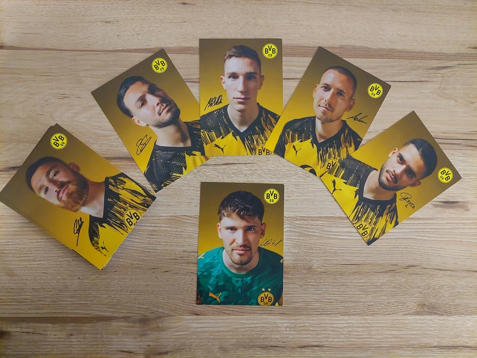 Autogrammkartensatz, Borussia Dortmund,  Saison 2025/2026 - Bild 1 von 3
