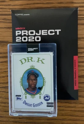 Proyecto Topps 2020 #360 Dwight Gooden de Don C Foto 1 de 2
