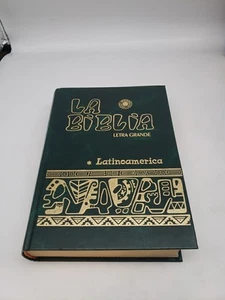 Bible La Biblia Latinoamerica Letra Grande Pastoral HC Edición 2005 Thumb Index - Picture 1 of 7