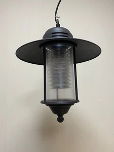 BRAND NEW KSR HANGING LANTERN DARK GREY LED E27 LAMP INCLUDED KSR2153ANTH - Picture 1 of 5