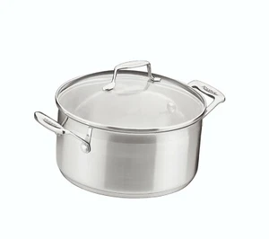 New SCANPAN Impact 18/10 Stainless Steel Covered Dutch Oven Casserole 24cm 4.8L - Bild 1 von 2