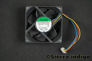 Sunon PSD1208PTBX-A 80mm x 28mm DC12V 5.9W 4-Pin 4-Wire Fan - Picture 1 of 1