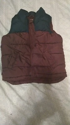 Old Navy Full-Length Zipper, Puffer Vest, Sz Youth 3t) Reg, Red &Black - Image 1 of 4