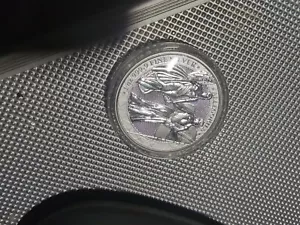 2019 Germania 1 oz .9999 silver BU Allegories Columbia in Mint capsule - Nice! - Picture 1 of 1