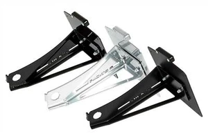 Kit de soporte de matrícula lateral Ricks Harley Sportster corto brillo negro (CH) - Imagen 1 de 11