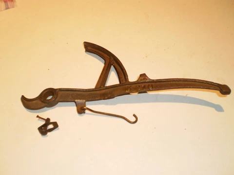 VTG Pre WWII Planet Jr. Seeder AUGER COVER LEVER brass ROD K279 Seed setter arm Cover