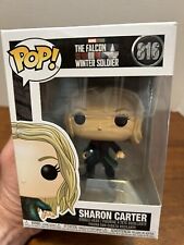 Funko Pop Marvel The Falcon and the Winter Soldier Sharon Carter #816 (see pics)