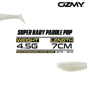 Ozmy Soft Plastic Super Baby Paddle Pop 7cm 4.5g - Picture 1 of 8