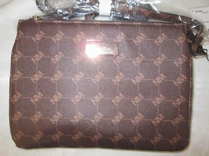 Borsa a tracolla Nicole Miller marrone mix 798 - Foto 1 di 12