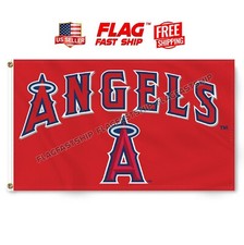 Los Angeles Angels of Anaheim 3x5 ft Flag A Logo Banner MLB FREE Shipping