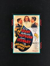 2011 Americana Movie Posters Materials Cary Grant Katharine Hepburn Combo /499