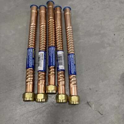 (5) NEW BrassCraft 3/4" FIP x 3/4" Nom 7/8"ID x 12" Water Heater Connector - Image 1 of 4