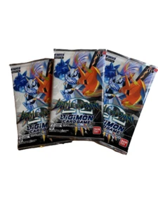 3 X Battaglia Of Omni Digimon TCG Card Gioco Booster BT5 Nuovo Originale - Zdjęcie 1 z 2