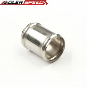 New 1.875" inch 47.6mm OD Stainless Steel Hose Adapter Joiner Pipe Connector  - Picture 1 of 3